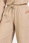 Zivame 2 Mile Fashion Knit Cotton Lounge Set - Oyster Gray — thumbnail 7